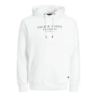 ANWB Jack & Jones Heren Archie Sweat Hood Wit aanbieding