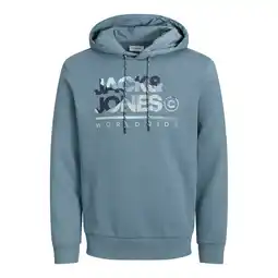 ANWB Jack & Jones Heren Luke Sweat Hood Blauw aanbieding
