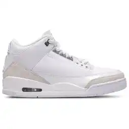 Foot Locker Jordan Retro 3 Pure Money Sneakers Heren - Wit - Maat 43 - Leer aanbieding