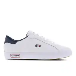 Foot Locker Lacoste Powercourt Sneakers Heren - Wit - Maat 41 - Leer aanbieding
