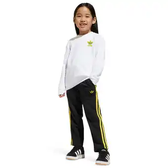 Foot Locker Adidas Smiley Trainingspakken Peuter - Wit - Maat 117 - 122 CM - Katoen Fleece aanbieding