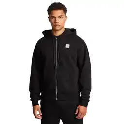 Foot Locker LCKR Embroidered Hooded Hoodies Heren - Zwart - Maat M - Katoen Fleece aanbieding