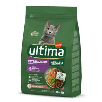 Zooplus Ultima Cat Sterilized Zalm & Gerst Kattenvoer - Dubbelpak: 2 x 2,5 kg aanbieding