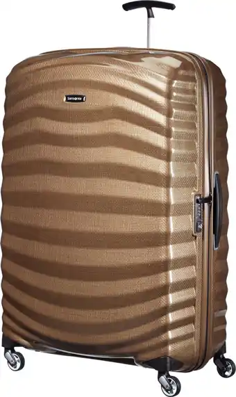 Coolblue Samsonite Lite-Shock Spinner 81cm Sand aanbieding