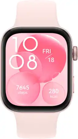 Coolblue Huawei Watch Fit 3 Roze aanbieding