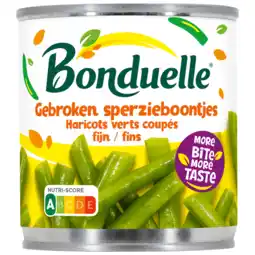 Dekamarkt Bonduelle Sperziebonen gebroken aanbieding