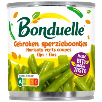 Dekamarkt Bonduelle Sperziebonen gebroken aanbieding