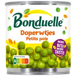 Dekamarkt Bonduelle Doperwtjes aanbieding