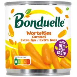 Dekamarkt Bonduelle Worteltjes extra fijn aanbieding
