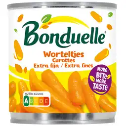Dekamarkt Bonduelle Worteltjes extra fijn aanbieding