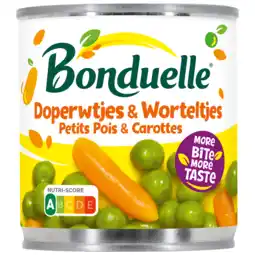 Dekamarkt Bonduelle Doperwtjes & worteltjes extra fijn aanbieding