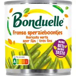 Dekamarkt Bonduelle Franse sperziebonen zeer fijn aanbieding