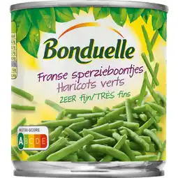 Dekamarkt Bonduelle Franse sperziebonen zeer fijn aanbieding