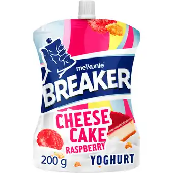 Dekamarkt Melkunie Breaker framboos cheesecake aanbieding