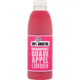 Dekamarkt Fruity Smoothie 100% smoothie dragonfruit guave-appel aanbieding