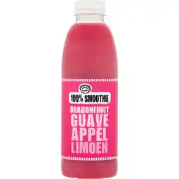 Dekamarkt Fruity Smoothie 100% smoothie dragonfruit guave-appel aanbieding