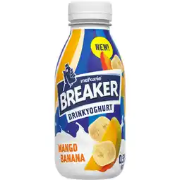 Dekamarkt Melkunie Breaker drinkyoghurt mango banaan aanbieding