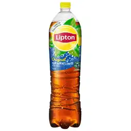 Dekamarkt Lipton Ice tea sparkling fles aanbieding