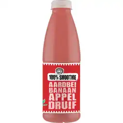 Dekamarkt Fruity Smoothie 100% smoothie aardbei appel banaan aanbieding