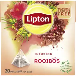 Dekamarkt Lipton Rooibosthee 20 zk aanbieding