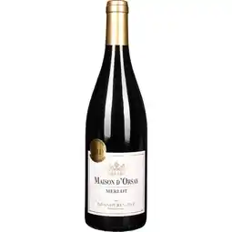 Dekamarkt Maison D'Orsay Merlot grande reserve aanbieding