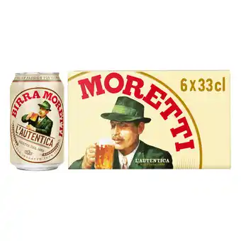 Dekamarkt Birra Moretti Pilsener 6x33 cl aanbieding