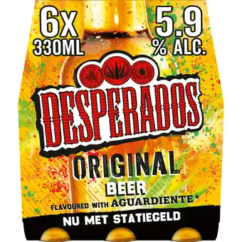 Dekamarkt Desperados Original 6x33cl aanbieding