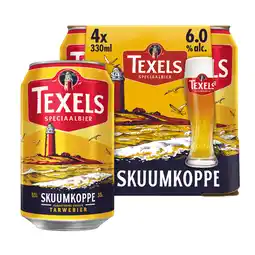 Dekamarkt Texels Skuumkoppe 4x330ml aanbieding
