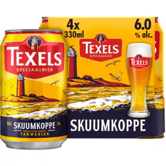 Dekamarkt Texels Skuumkoppe 4x330ml aanbieding