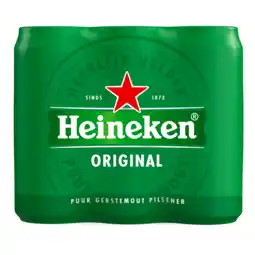 Dekamarkt Heineken Pilsener 6x50 cl aanbieding