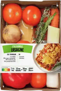 Dekamarkt Verspakket Lasagne aanbieding