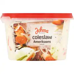 Dekamarkt Johma Coleslaw Amerikaans salade aanbieding