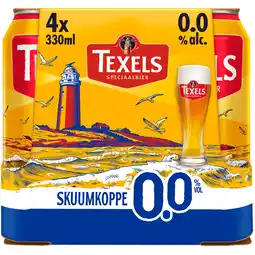 Dekamarkt Texels Skuumkoppe 0.0% 4 x 330ml aanbieding