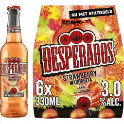 Dekamarkt Desperados Strawberry margarita 6x33cl aanbieding