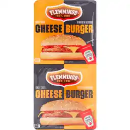 Dekamarkt Flemmings Cheeseburgers aanbieding