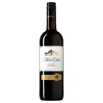 Dekamarkt Three Oaks Shiraz aanbieding
