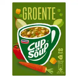 Dekamarkt Unox Cup-a-soup groente 3 stuks aanbieding