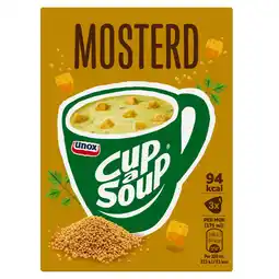 Dekamarkt Unox Cup-a-soup mosterd 3 stuks aanbieding