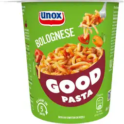 Dekamarkt Unox Good pasta bolognese aanbieding