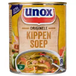 Dekamarkt Unox Originele kippensoep aanbieding