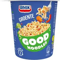 Dekamarkt Unox Good noodles groenten aanbieding