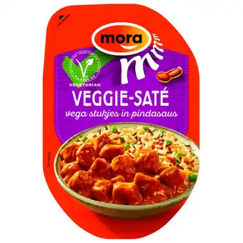 Dekamarkt Mora Veggie saté vegetarisch aanbieding
