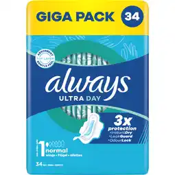Dekamarkt Always Maandverband ultra day normal plus aanbieding