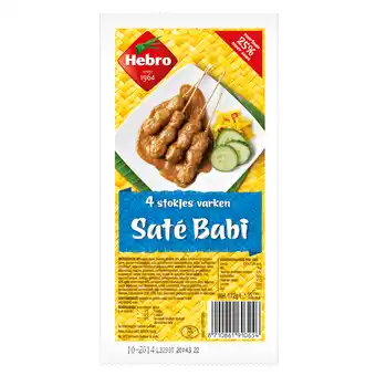 Dekamarkt Hebro Varkenssaté aanbieding