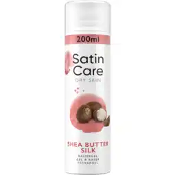 Dekamarkt Satin Care Scheergel Droge huid aanbieding