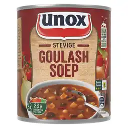 Dekamarkt Unox Stevige goulashsoep aanbieding