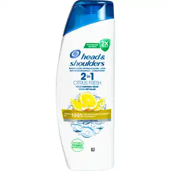 Dekamarkt Head & Shoulders Shampoo citrus 2 in 1 aanbieding