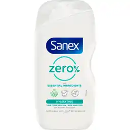 Dekamarkt Sanex Douchegel zero % normale huid aanbieding