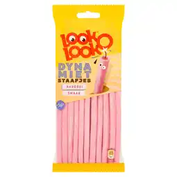 Dekamarkt Look O Look Dynamietstaafjes Aardbei Zuur Snoep Zak aanbieding