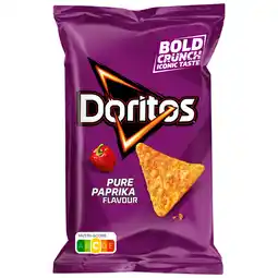 Dekamarkt Doritos Tortilla chips pure paprika aanbieding